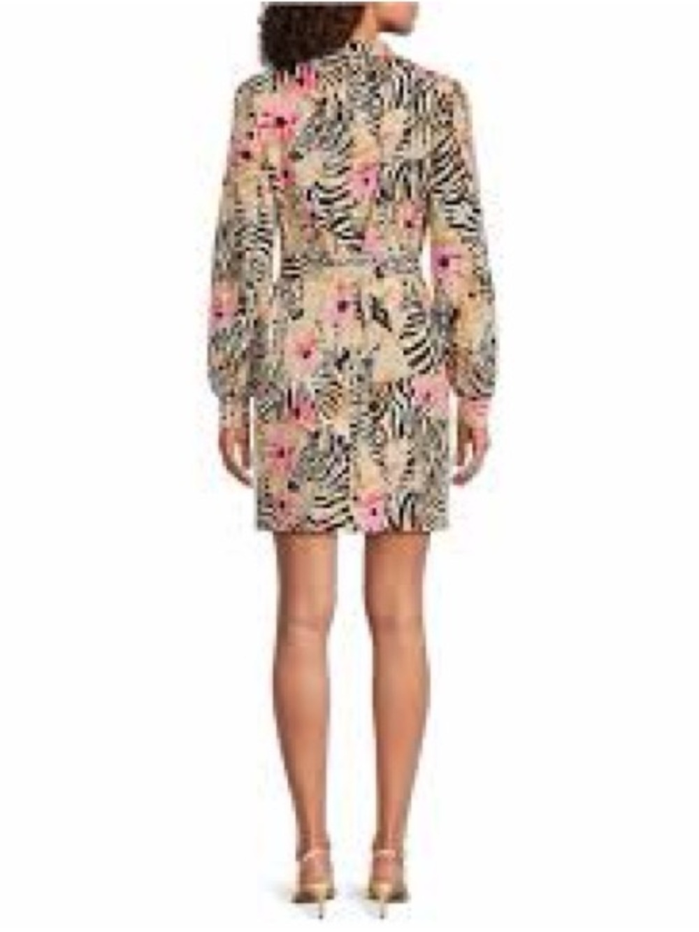 Lilly Pulitzer Phillipa Stretch Poplin El Morocco Animal Print - Picture 2 of 10